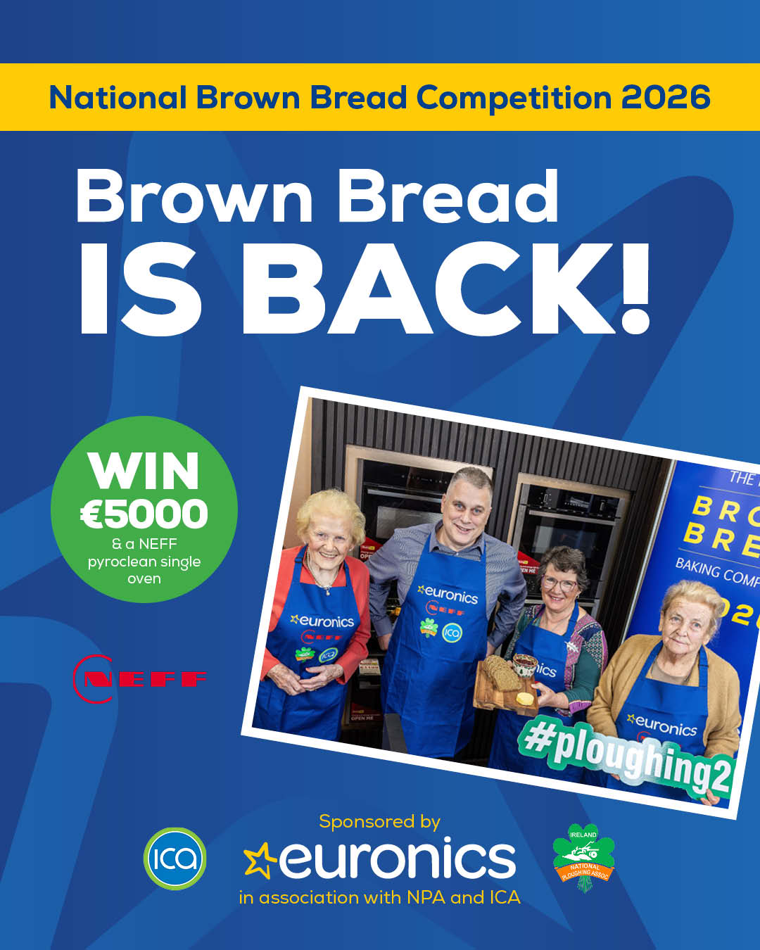 Get your Breads in on the 24th of July