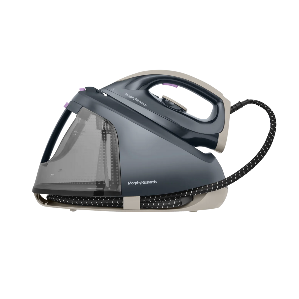 Morphy Richards Easy Steam Steam Generator Iron 6 Bar Blue & White product image