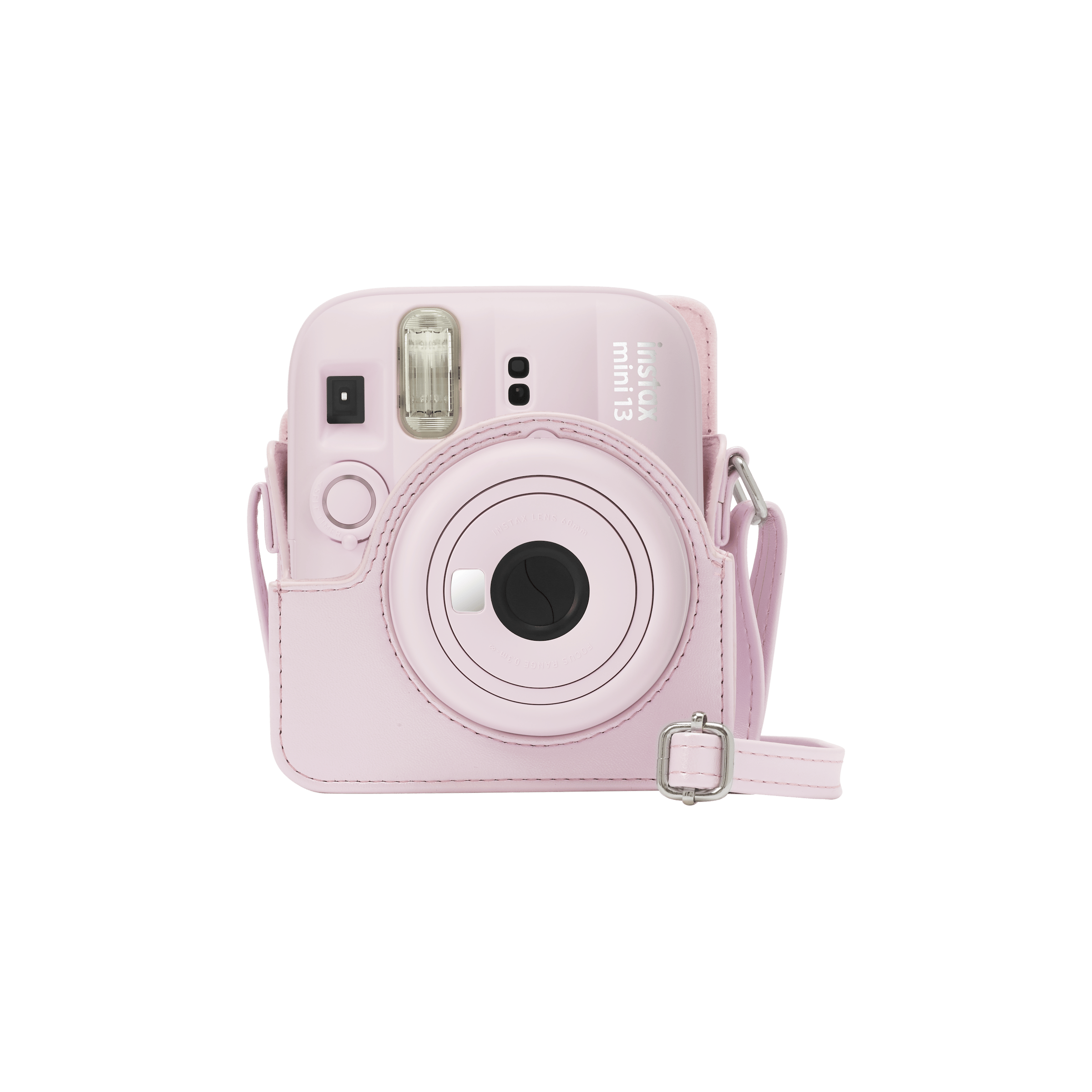 FUJIFILM instax mini 13 Accessory Kit Candy Pink - camera shown inside the protective case; camera sold separately