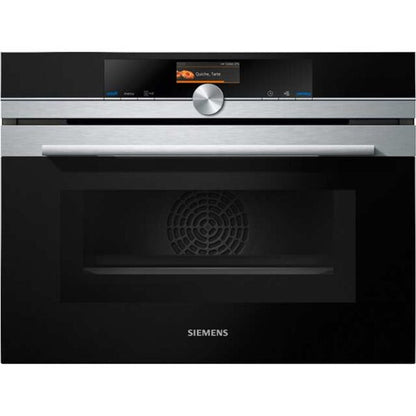 Siemens 60cm iQ700 Combi Microwave Oven 60cm S/S | CM656GBS6B