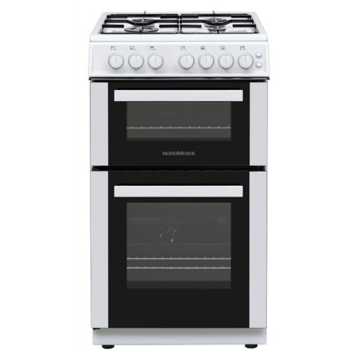 Nordmende 50cm Freestanding Gas Cooker – White | CTG52LPGWH