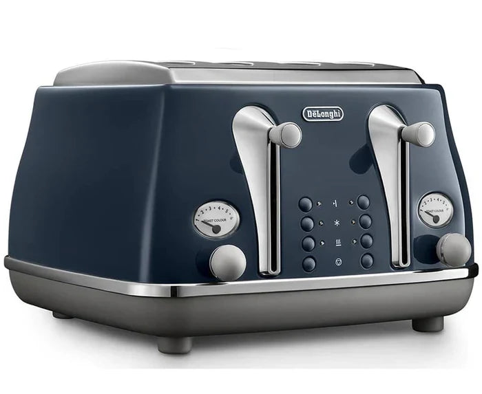 DeLonghi Icona Capitals 4 Slice Toaster | CTOC4003.BL