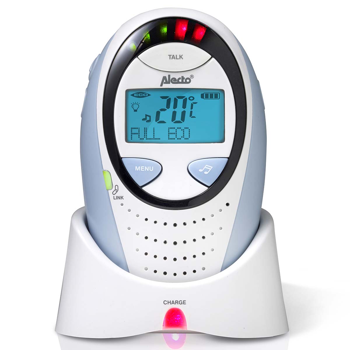 Alecto DBX-88 ECO White/Blue audio baby monitor product image 6