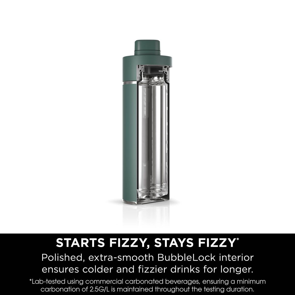 Ninja Thirsti Insulated Travel Bottle 530ml Evergreen product image