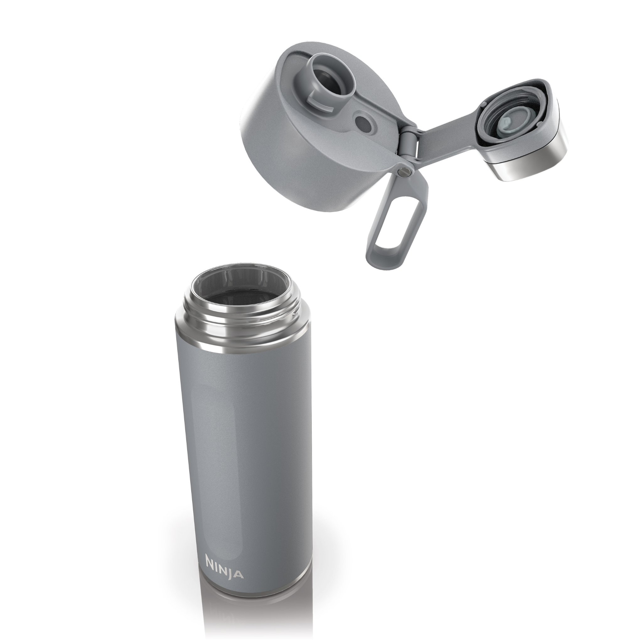 Ninja Thirsti Insulated Travel Bottle 530ml Grey product image