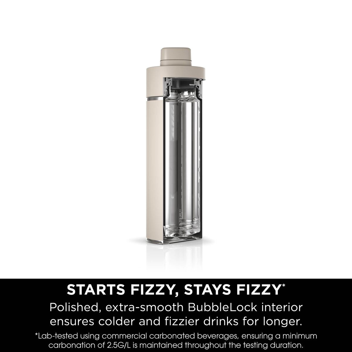 Ninja Thirsti Insulated Travel Bottle 530ml Sandstone product image