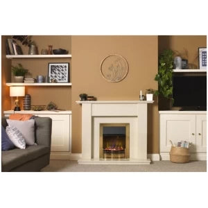 Dimplex Dumfries Optiflame 3D Inset Electric Fire | Brass