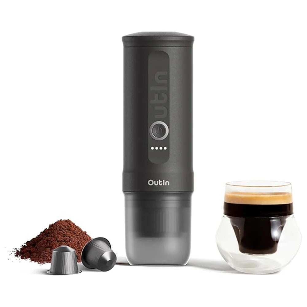 OutIn Nano Portable Electric Espresso Machine (Space Grey) | OTEM-01-SG