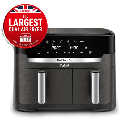 Tefal Easy Fry Dual XXL 11L Air Fryer Black | EY942DG1