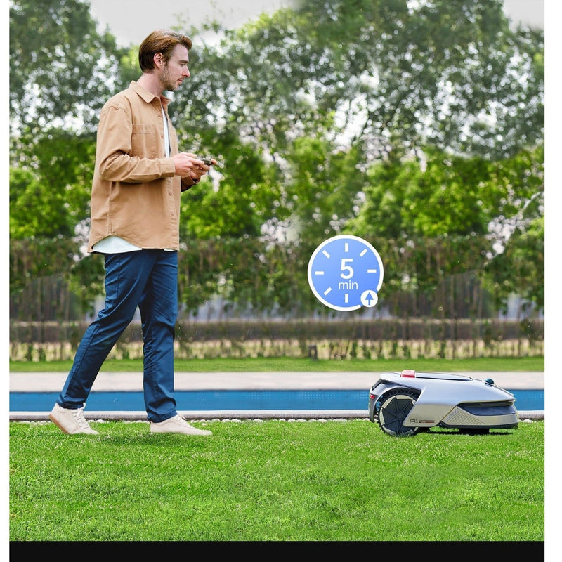 Dreame Robotic Mower A1 Pro with 3D Omnidirectional Obstacle Avoidance | MLLA7210 Dreame Robot Lawnmower Euronics Ireland