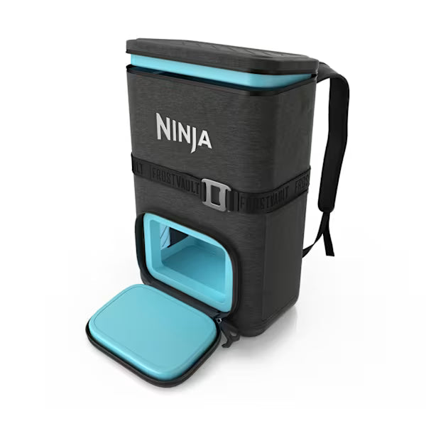 Ninja FrostVault Go 17L 24-Can Backpack Soft Cooler Charcoal Grey product image