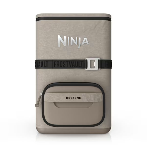 Ninja FrostVault Go 17L 24-Can Backpack Soft Cooler Birch Beige product image