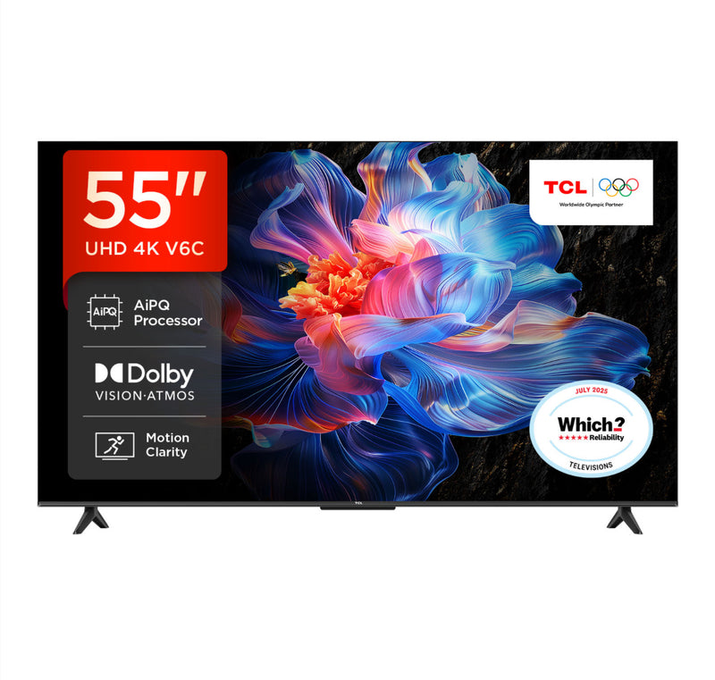 TCL 55'' Direct LED 4K HDR Smart TV | 55V6C