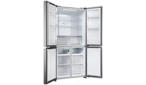 Haier American Fridge Freezer – Silver | HCR3818ENMG