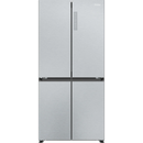 Haier Cube 83 Series American Fridge Freezer – Silver | HCR3818ENMG
