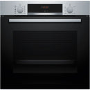 Bosch Series 4 Single Built-in Oven With Added Steam Function - Stainless Steel | HQA534BS3B