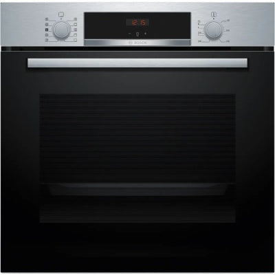 Bosch Series 4 Single Built-in Oven With Added Steam Function - Stainless Steel | HQA534BS3B