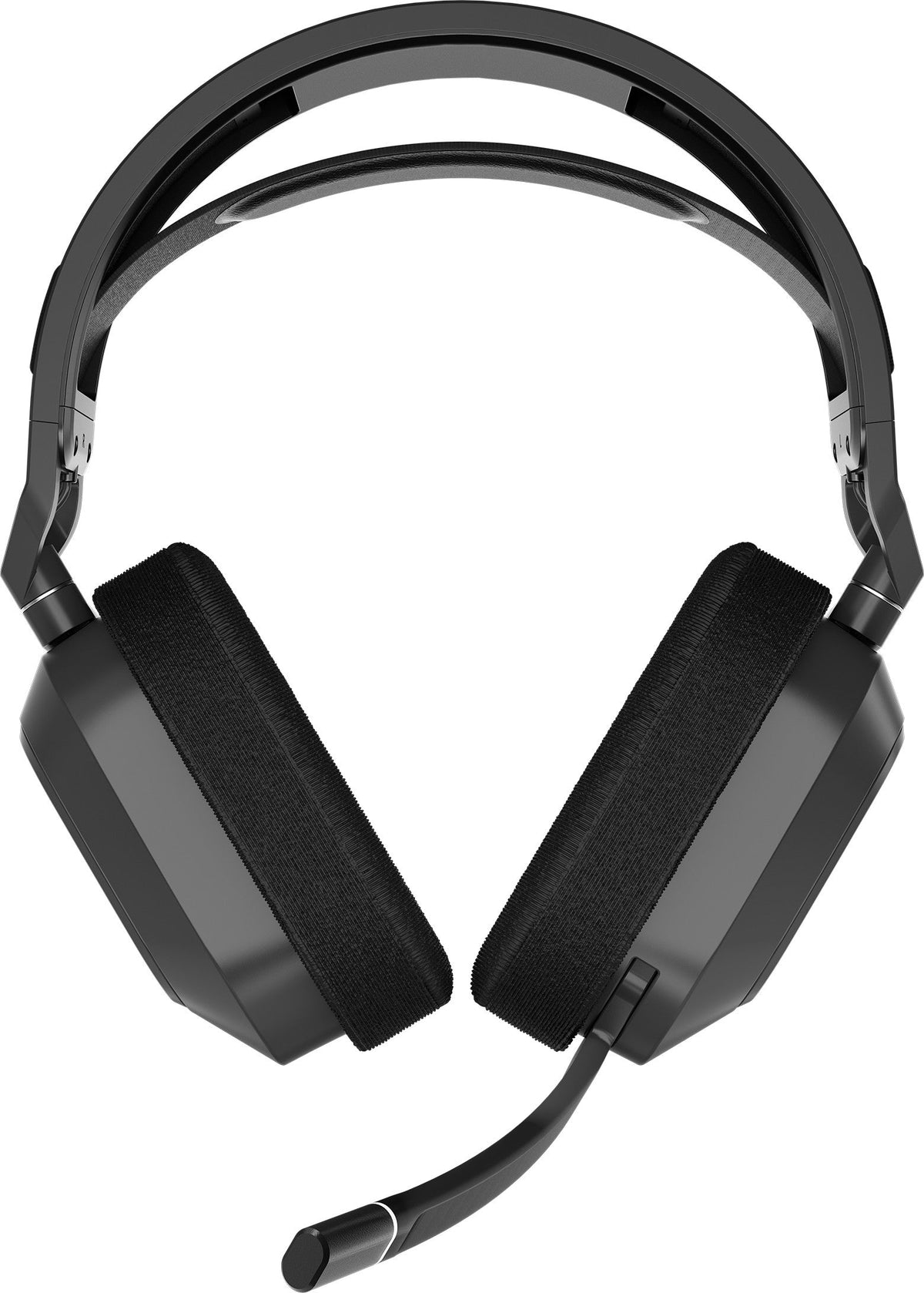 Corsair HS80 Max Wireless Gaming Headset - Steel Grey - front