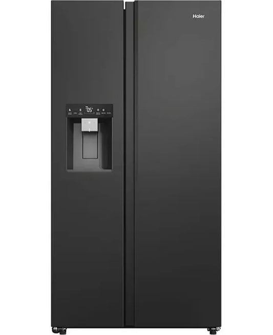 Haier SBS 90 Series 5 American Fridge Freezer - Slate Black | HSW59F18EIPT