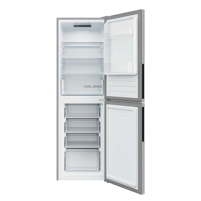 Hoover 50/50 Fridge Freezer Silver | HVT3CLECKIHS-1
