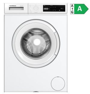 NordMende 7kg Washing Machine 1200 Spin Inverter Motor A Rated White