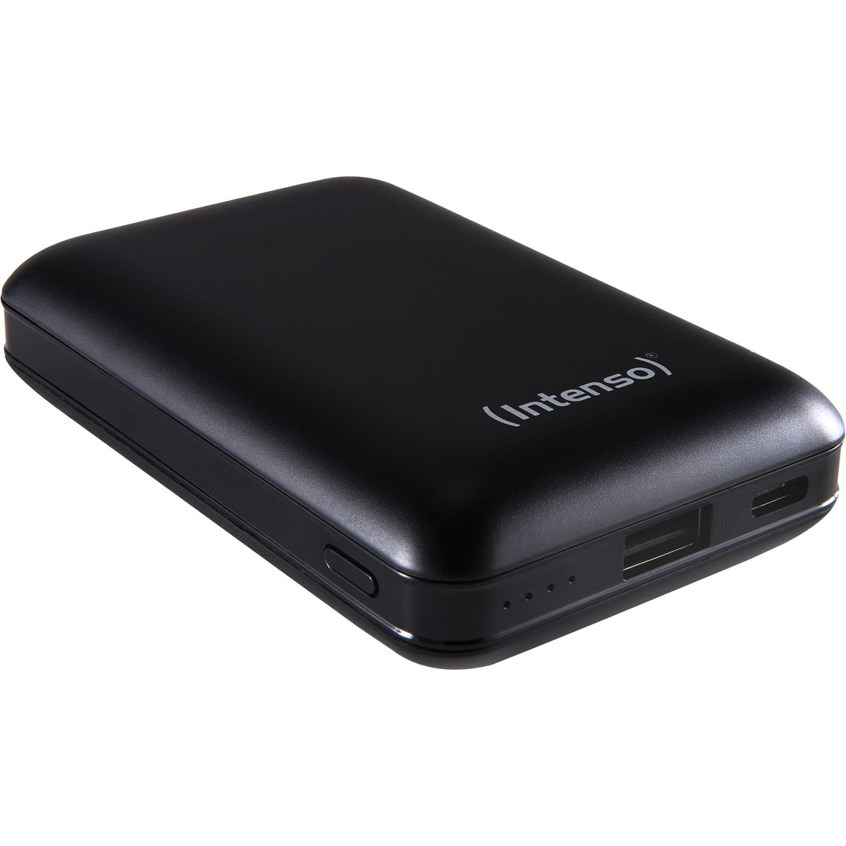 Intenso XC10000 10000mAh Power Bank with Built-in USB-C Cable - Black - view 2
