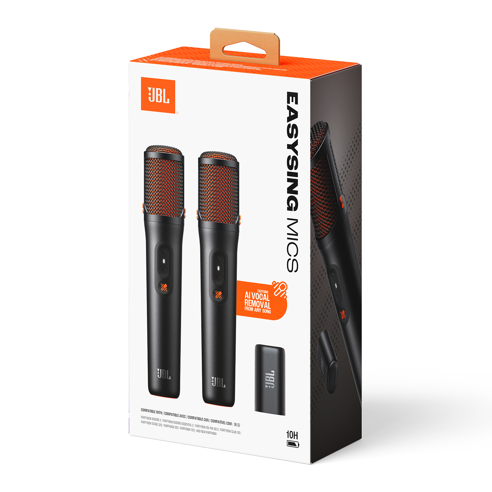 JBL EasySing Mics Wireless Microphone System product image