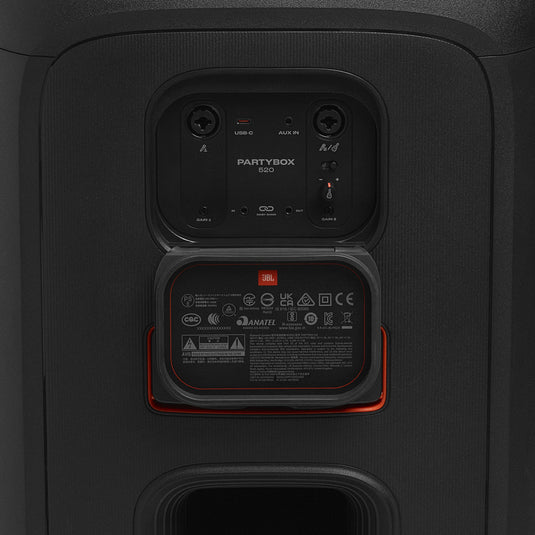 JBL PartyBox 520 Party Speaker Black | PARTYBOX520EU