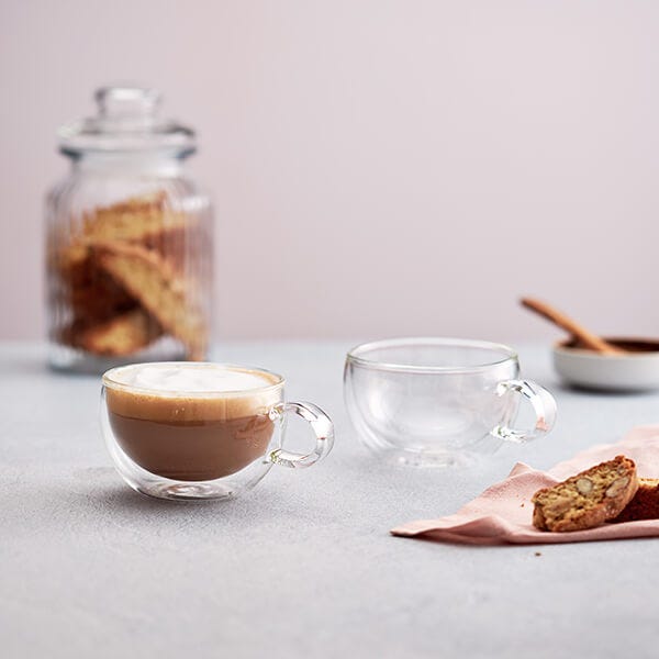 Judge JDG62 Duo Form cappuccino glass set, 250ml product image 4