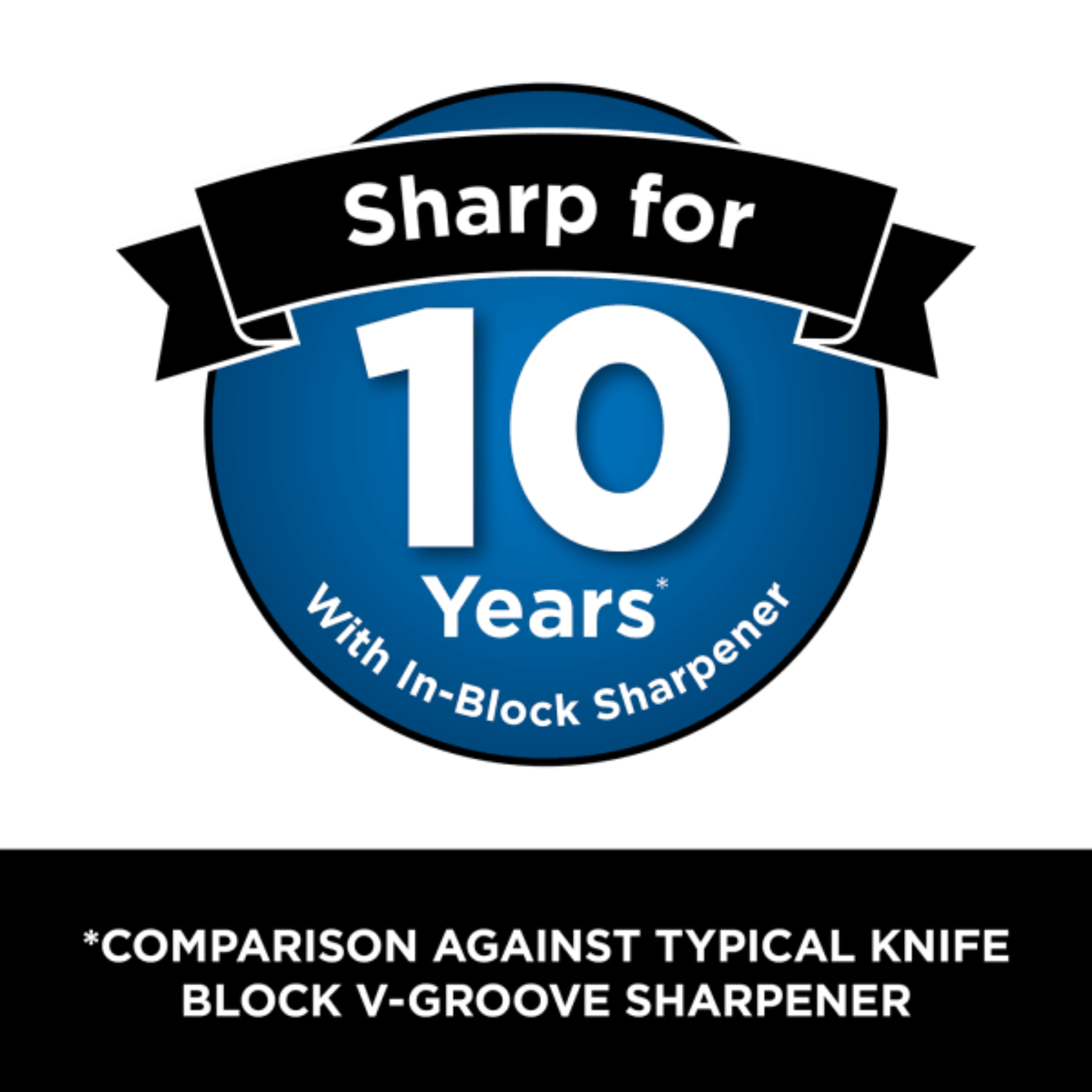 Ninja Foodi StaySharp Knife Block with Integrated Sharpener 14-Piece Set product image