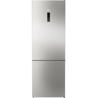 Siemens IQ300 free-standing fridge-freezer with freezer at bottom 203 x 70 cm Brushed steel anti-fingerprint, Total noFrost | KG49NXIDF