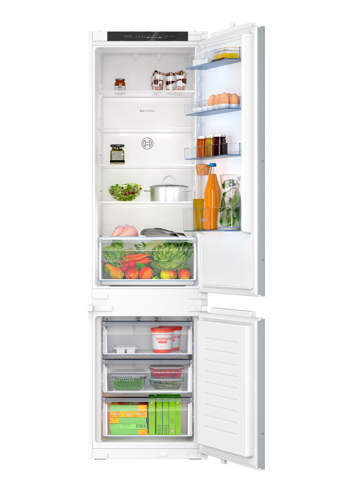 Bosch Series 2 290L Built-In Frost Free Fridge Freezer | KIN96NSE0G