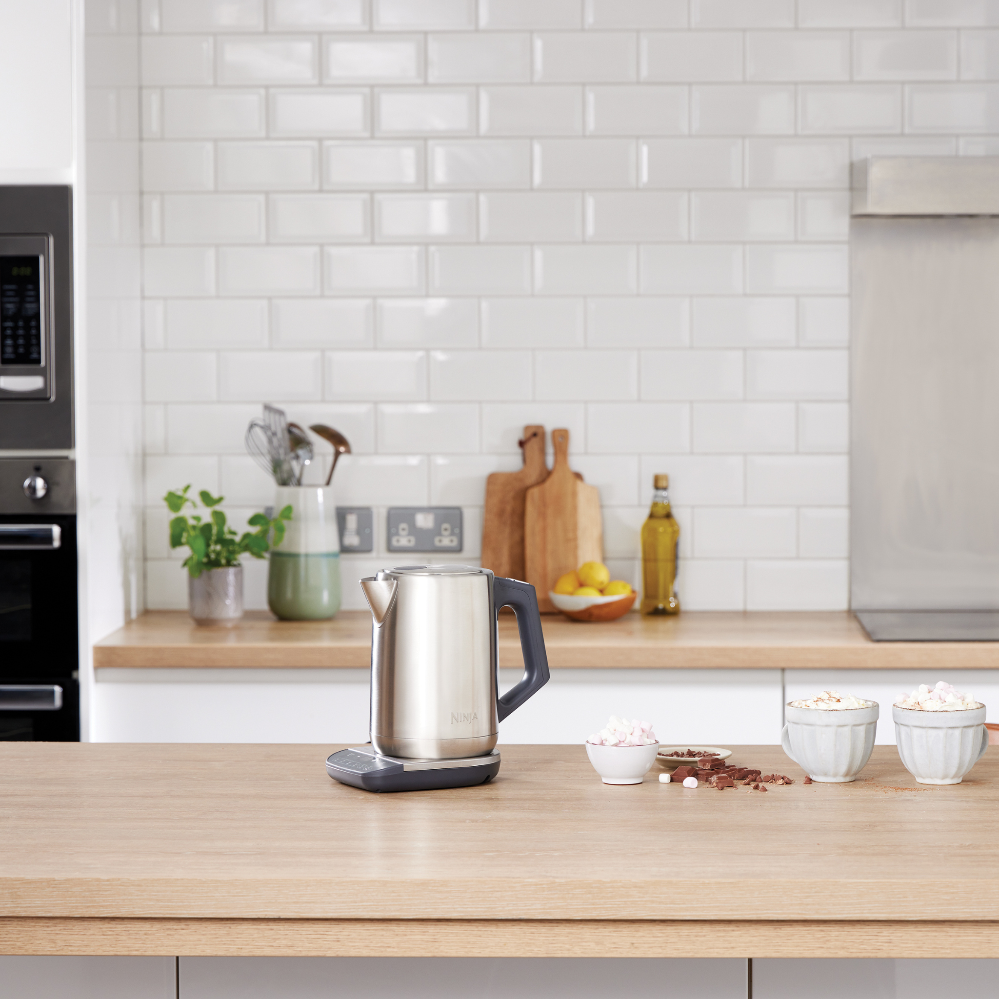 Ninja Perfect Temperature Kettle 1.7L Rapid Boil Stainless Steel product image