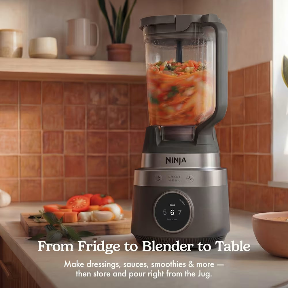 Ninja CrushBOSS Intelligent Blender 2.1L - Onyx - from fridge to blender to table
