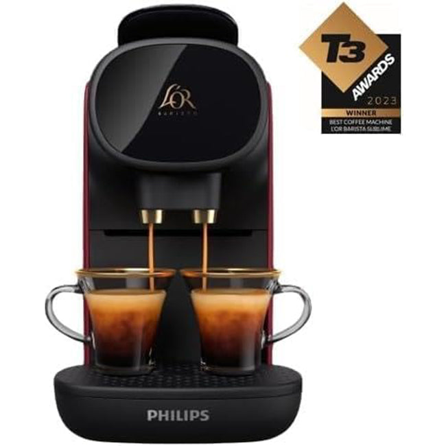 L’Or Barista Sublime Capsule Coffee Machine Red | LM9012/50