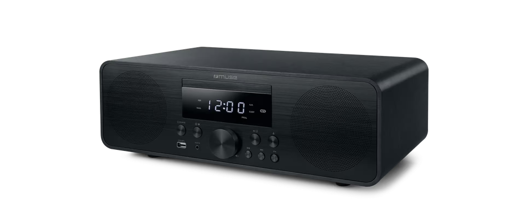 Muse Bluetooth Micro System c/w FM Radio, CD & USB | Black | M-880FBC