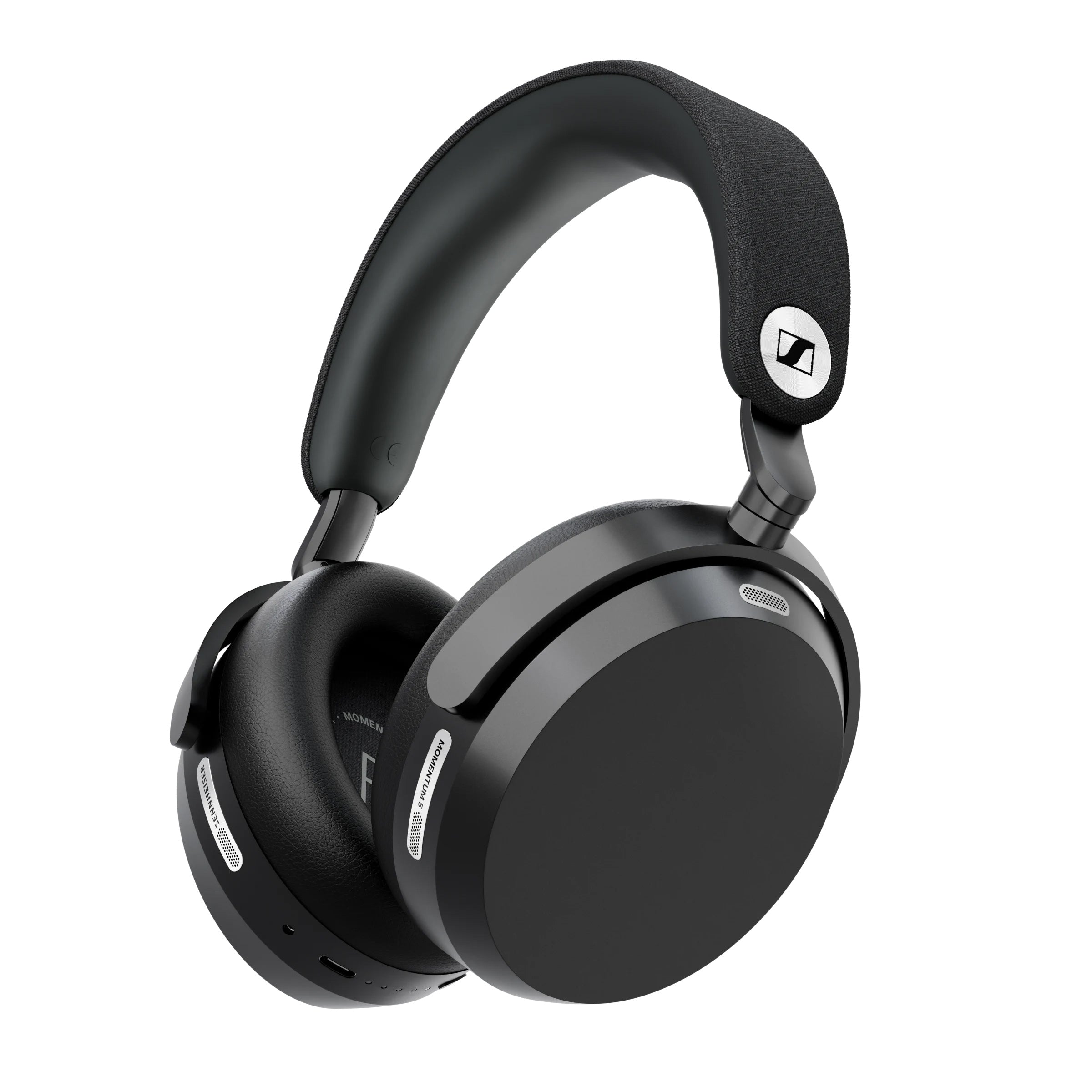 Sennheiser MOMENTUM 5 Wireless Headphones Black — iso-front hero