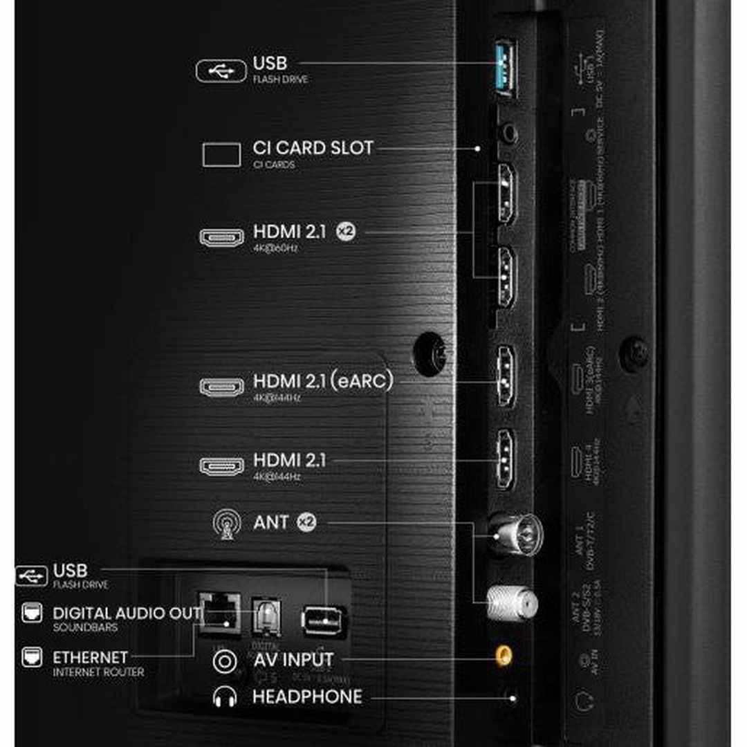 Hisense U7N 75" 4K UHD Mini-LED Smart TV | 75U71NQ Hisense TV Euronics Ireland
