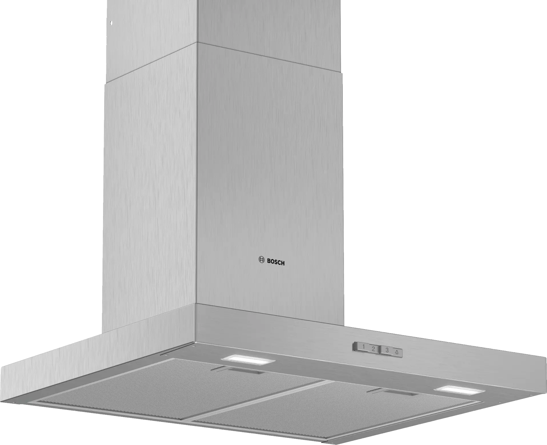 Bosch Series 2 60cm box-design chimney cooker hood in Stainless Steel