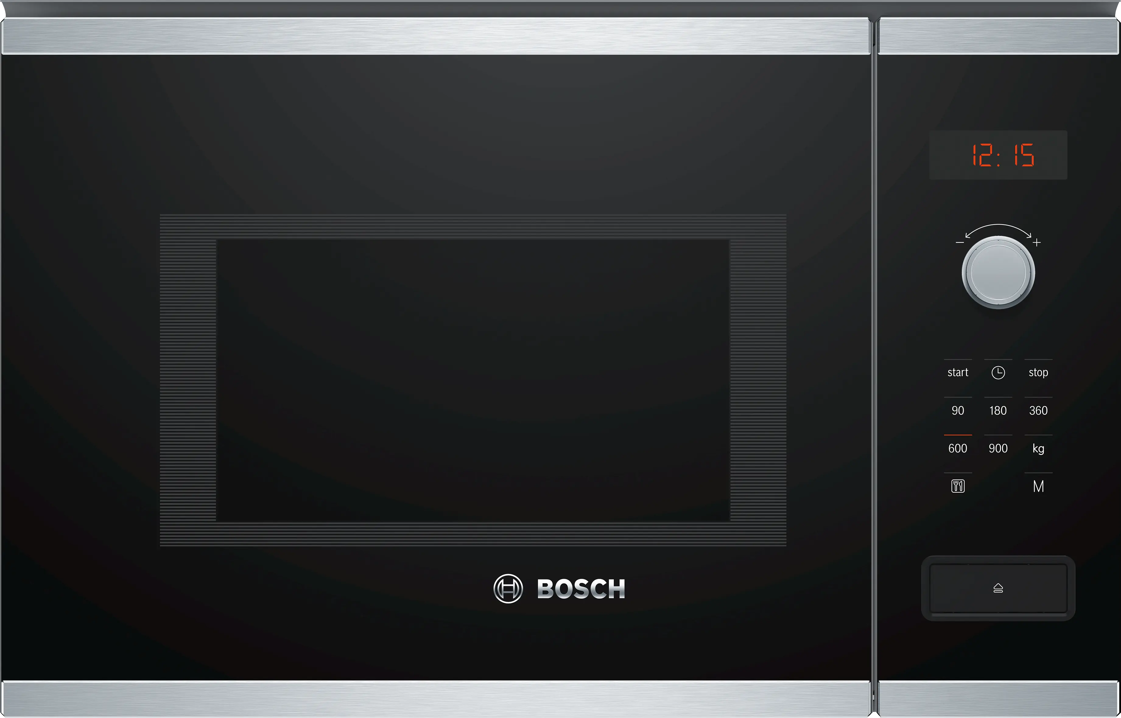 Bosch BFL553MS0B Series 4 built-in 25 litre solo microwave in Stainless Steel