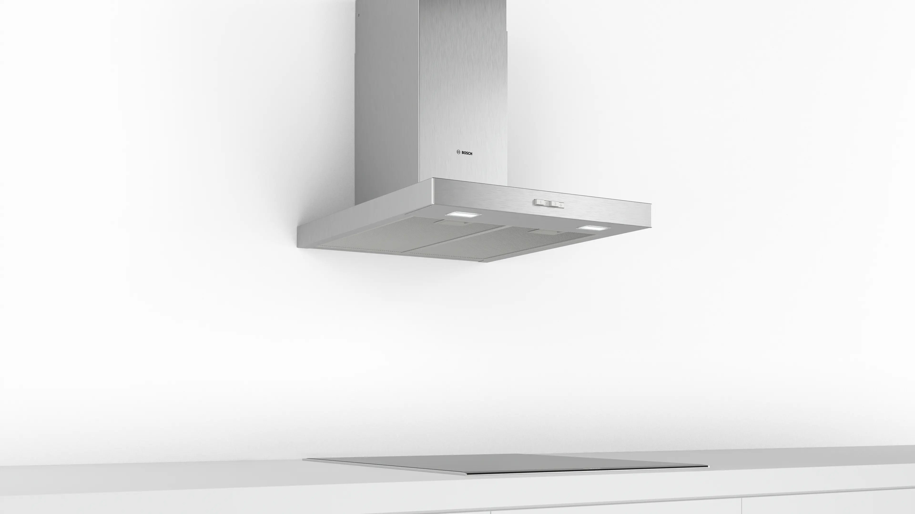 Bosch Series 2 60cm box-design chimney cooker hood in Stainless Steel