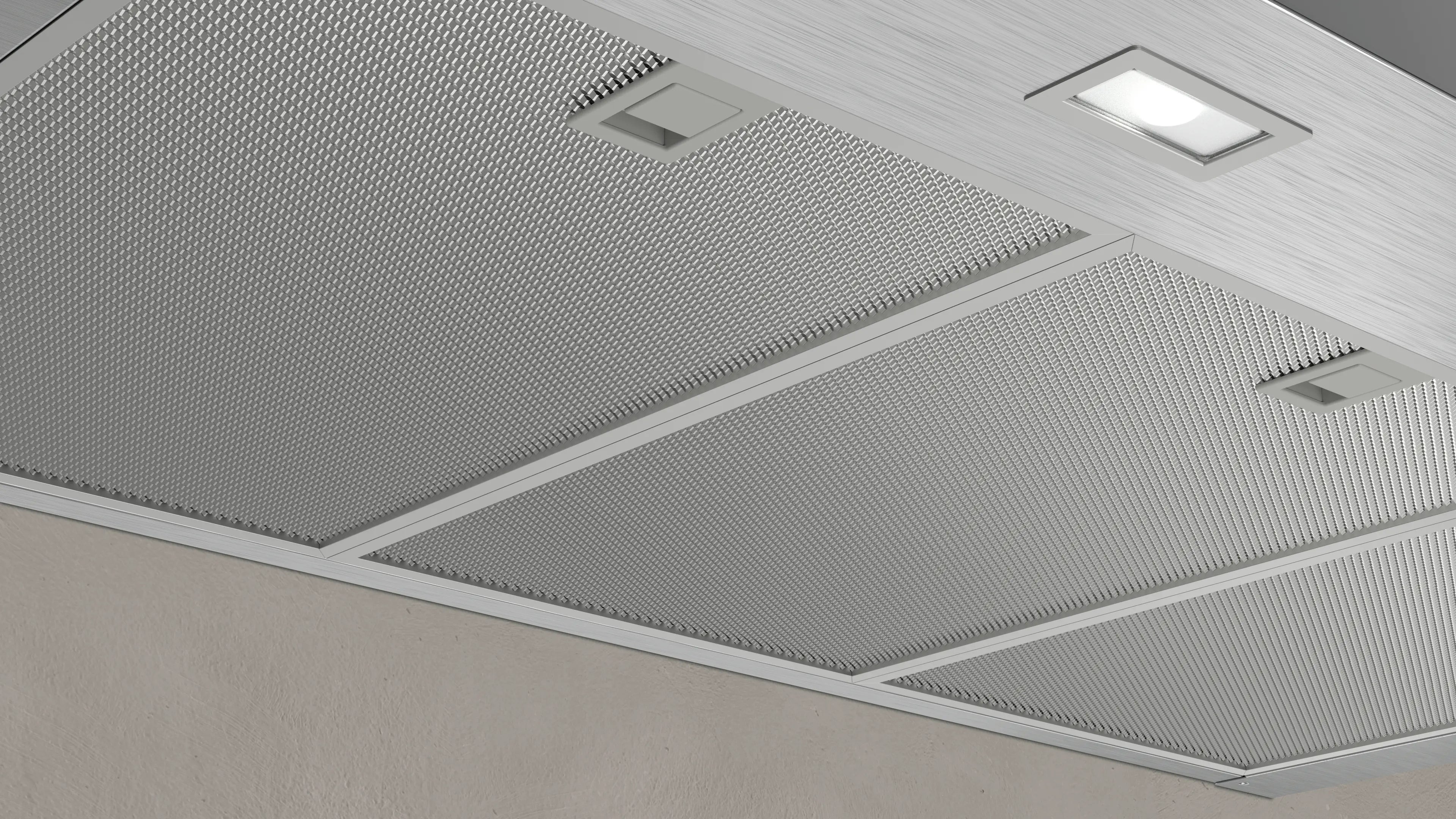 NEFF N 50 90cm wall-mounted chimney cooker hood in Stainless Steel