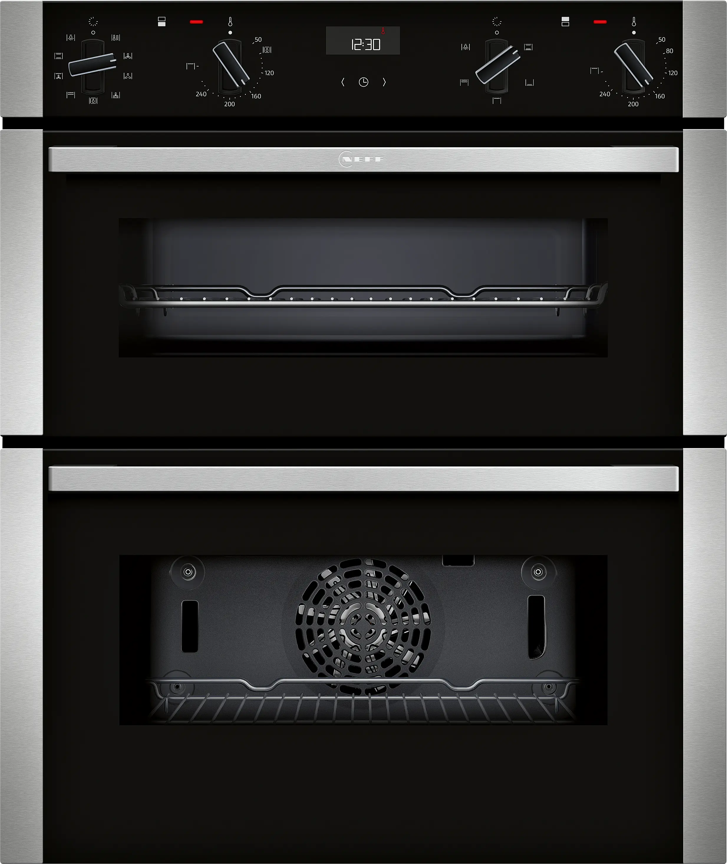 NEFF N50 J1ACE2HN0B built-under double oven in Stainless Steel