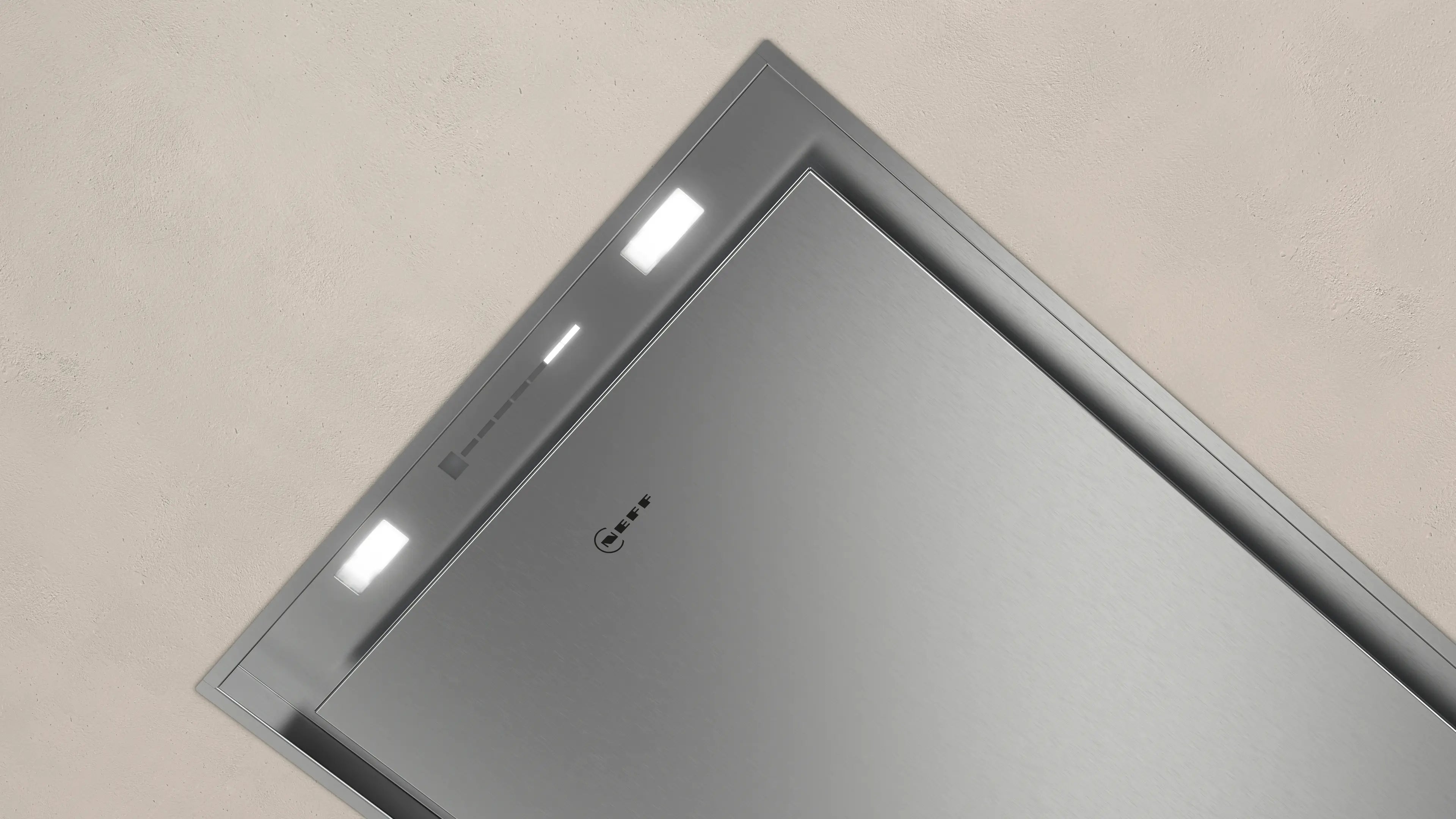 NEFF N 50 90cm ceiling cooker hood in Stainless Steel