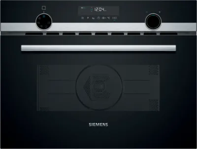 Siemens iQ500, Built-in microwave oven with hot air, 60 x 45 cm, Stainless steel | CM585AGS1B