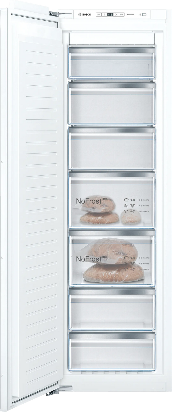 Bosch Series 6 212L NoFrost Built-In Freezer | GIN81AEF0G