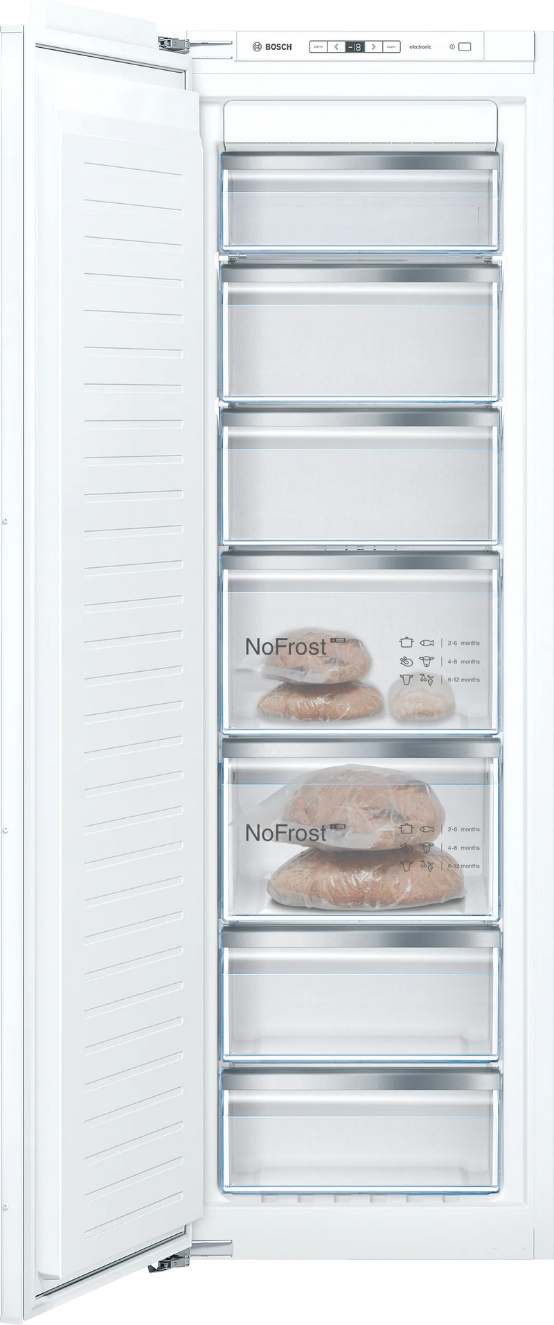 Bosch Series 6 212L NoFrost Built-In Freezer | GIN81AEF0G