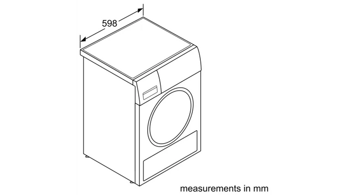 Bosch Serie 6 9kg Heat Pump Tumble Dryer | WQG24509GB