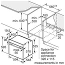 Siemens iQ500, Built-in oven, 60 x 60 cm, Stainless steel | HB578GBS7B