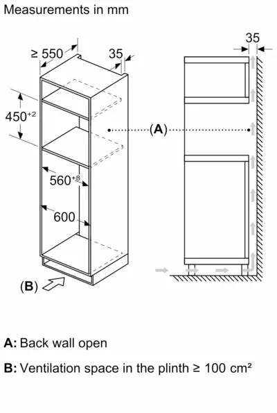 Siemens iQ500, Built-in microwave oven with hot air, 60 x 45 cm, Stainless steel | CM585AGS1B